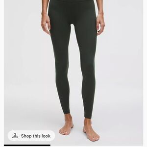 Lululemon Athletica Green Align Leggings